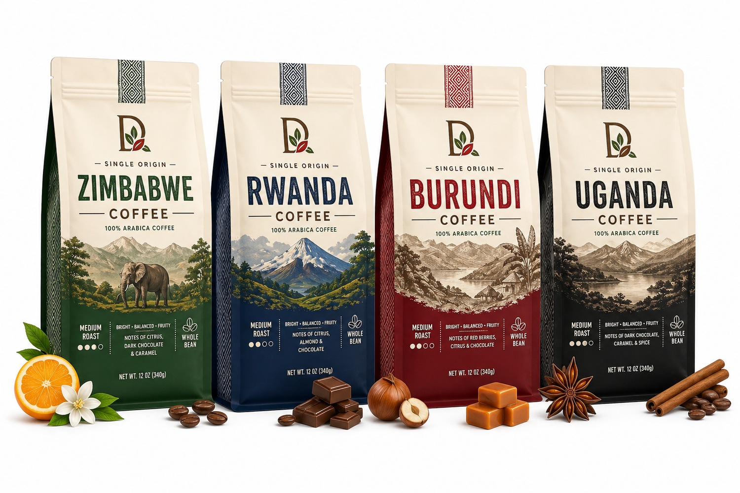 African - Single Origin coffees