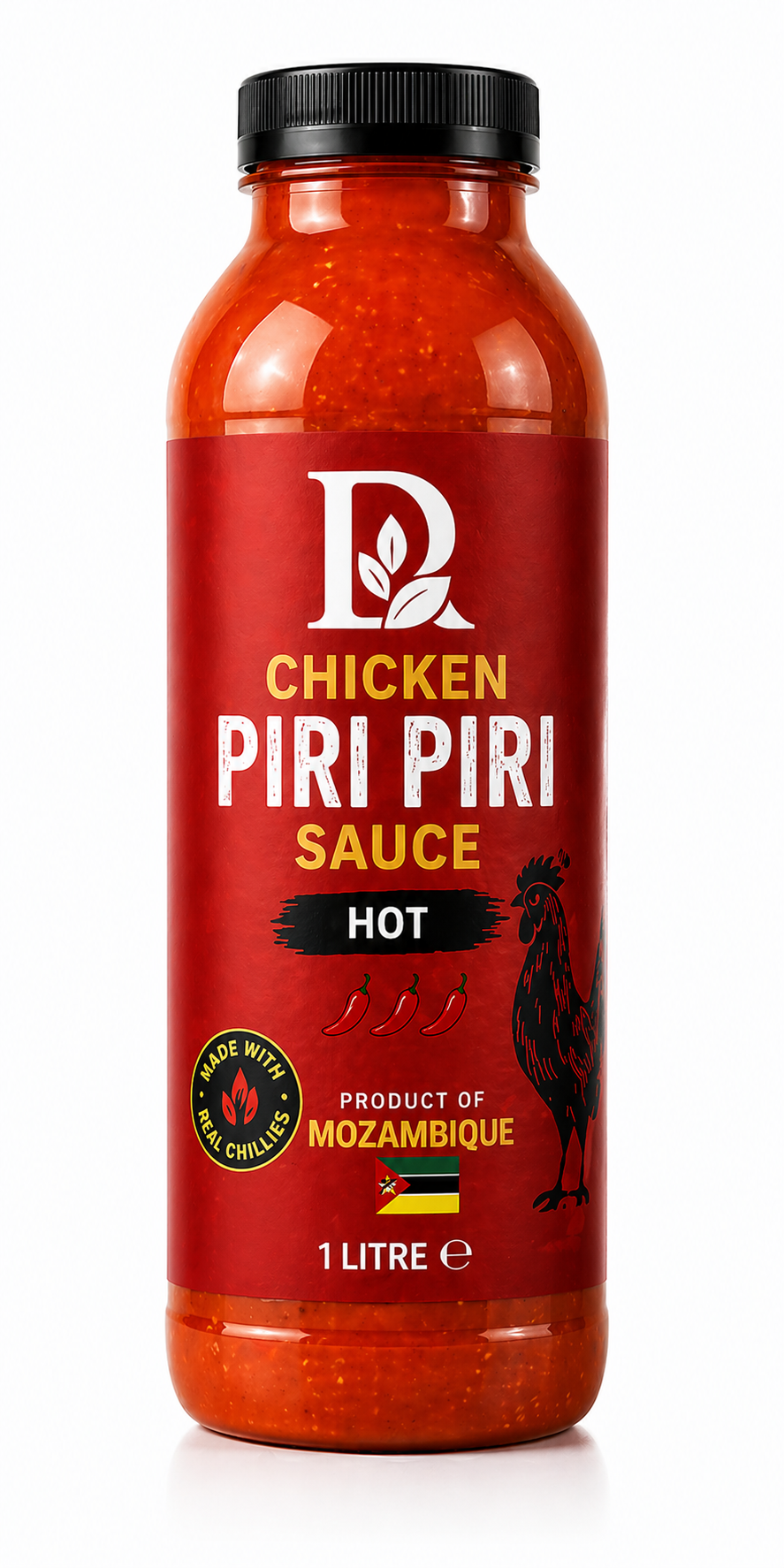 Chicken Piri Piri Sauce – Hot (1 Litre) | Product of Mozambique