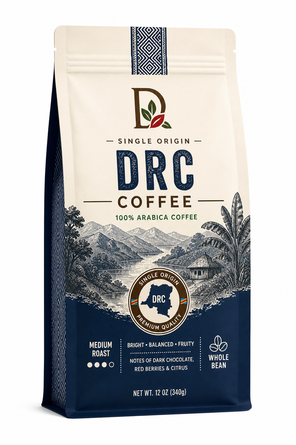 Single Origin DRC Coffee – 100% Arabica