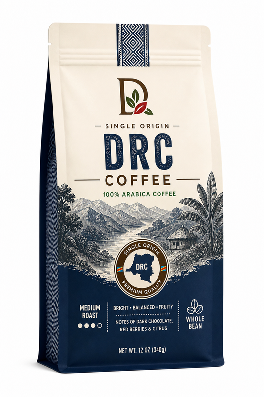 Single Origin DRC Coffee – 100% Arabica